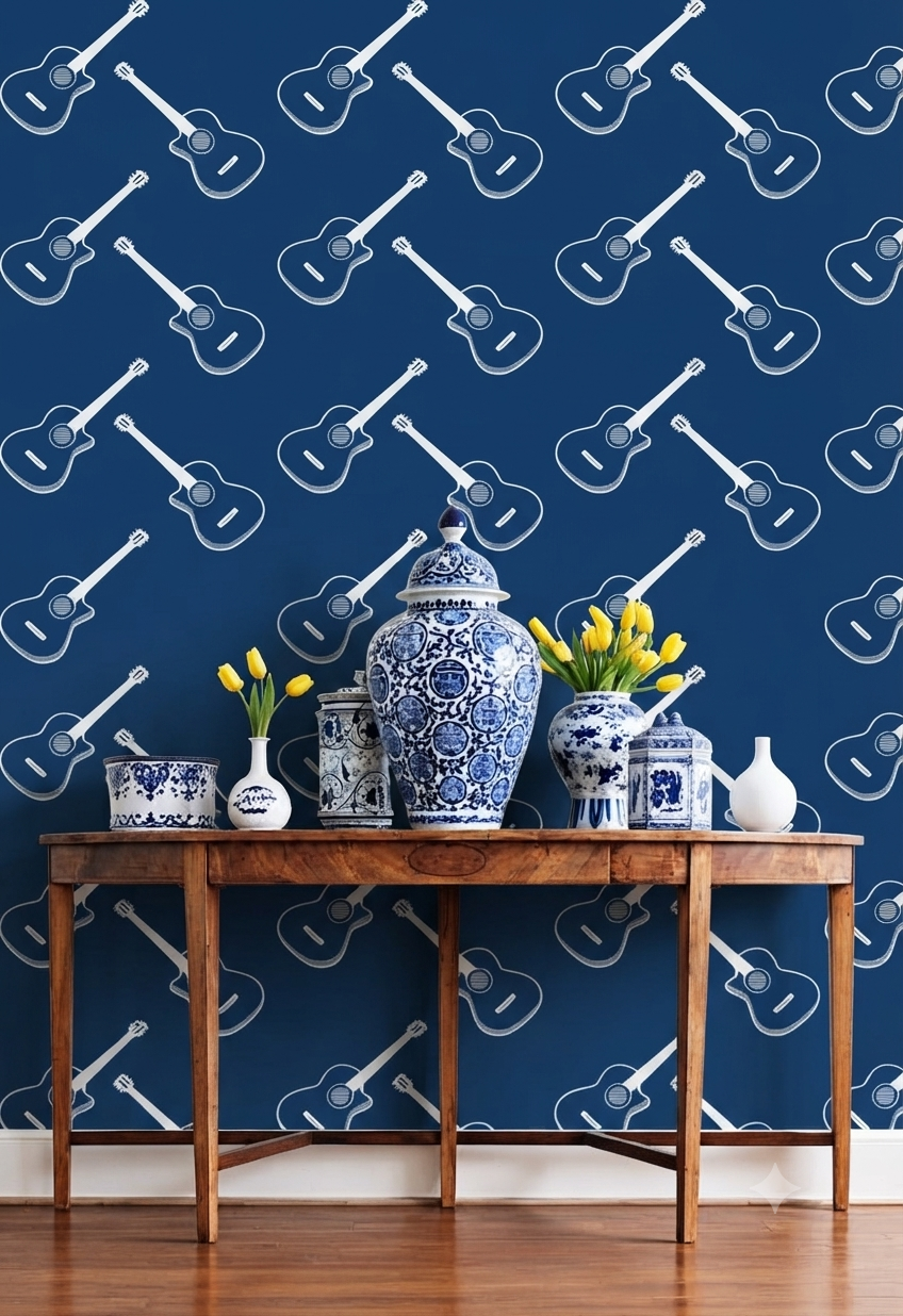 Classic Decorative Pattern Premium Wall Wallpaper.