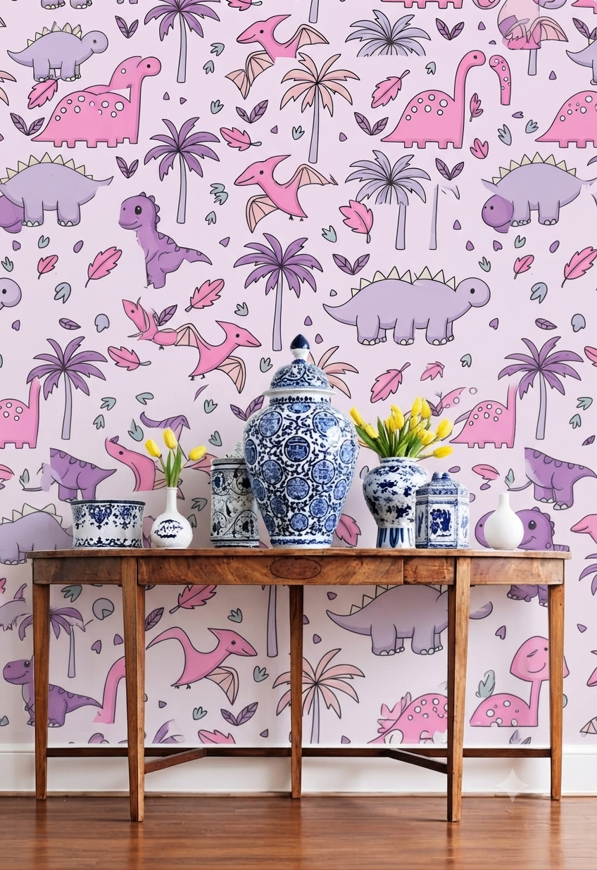 Classic Decorative Pattern Premium Wall Wallpaper.