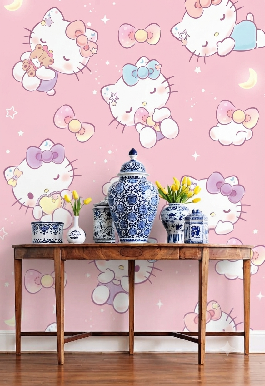 Classic Decorative Pattern Premium Wall Wallpaper.