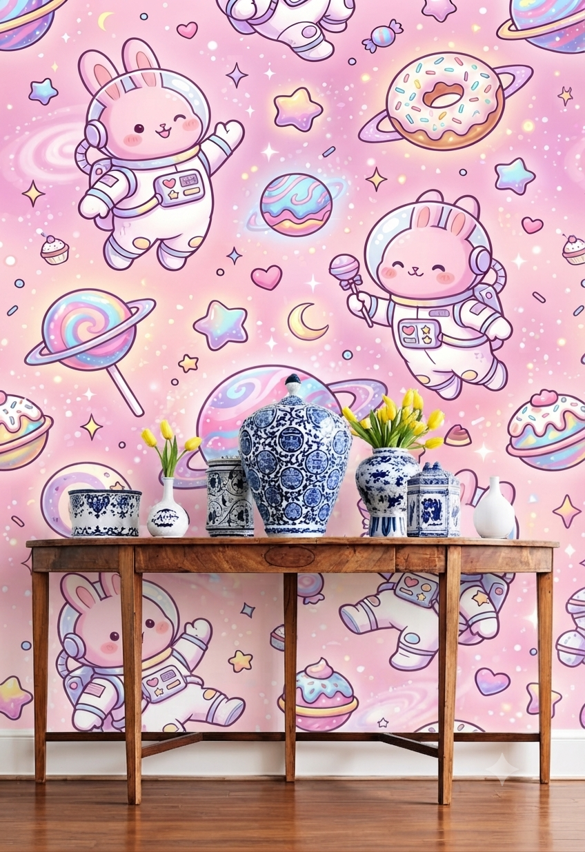 Classic Decorative Pattern Premium Wall Wallpaper.