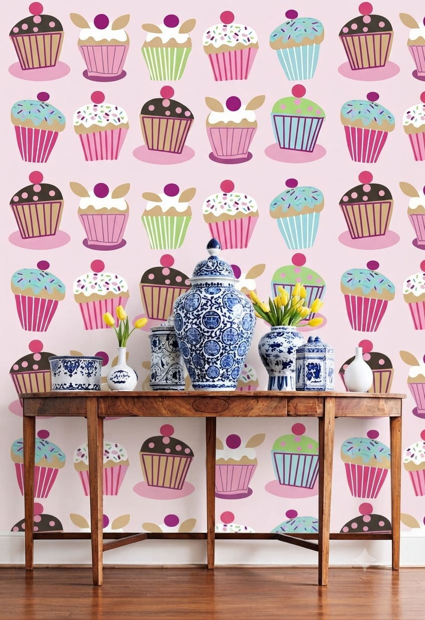Classic Decorative Pattern Premium Wall Wallpaper.