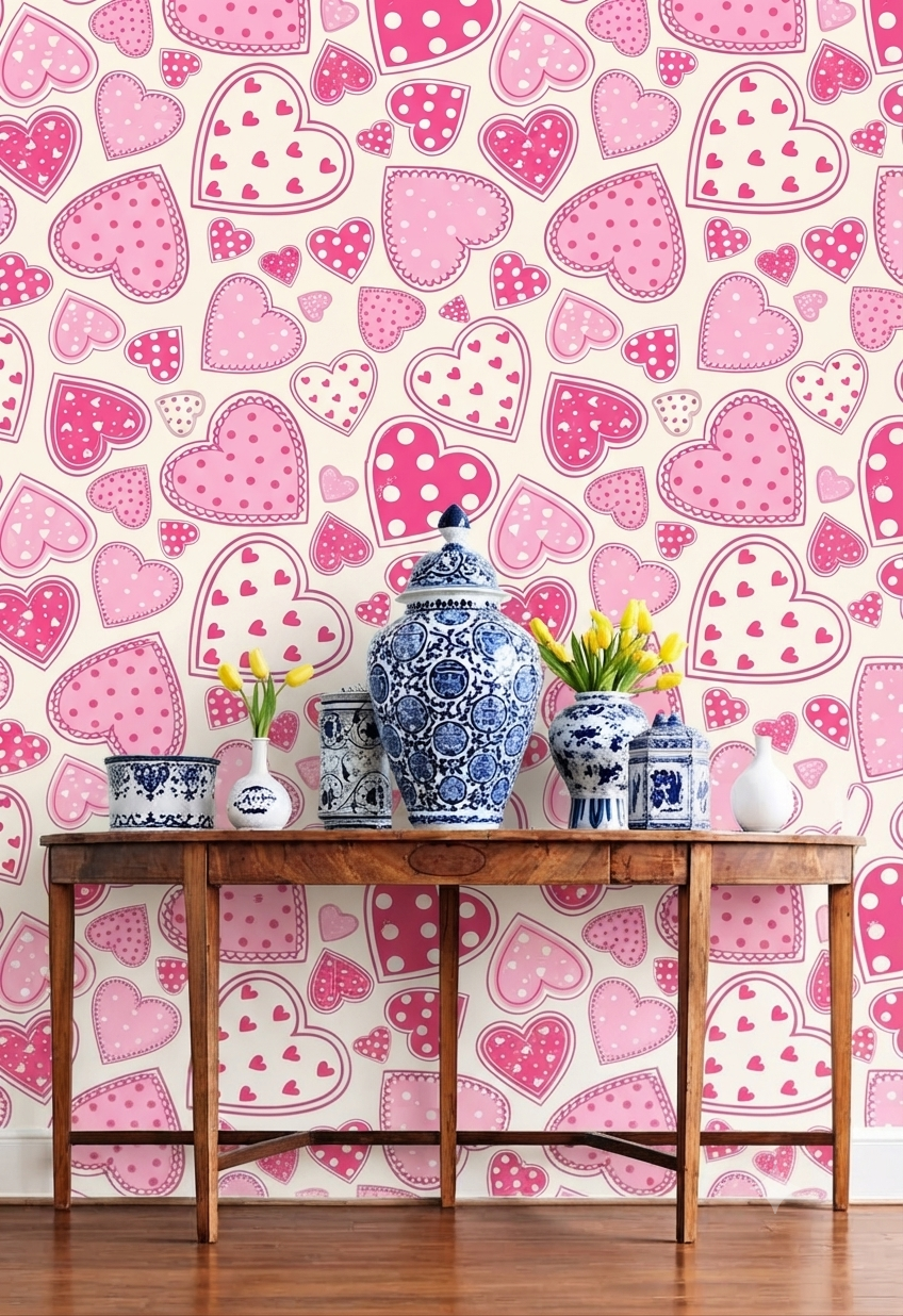 Classic Decorative Pattern Premium Wall Wallpaper.