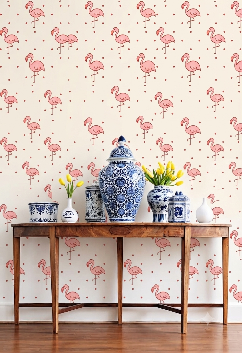 Classic Decorative Pattern Premium Wall Wallpaper.