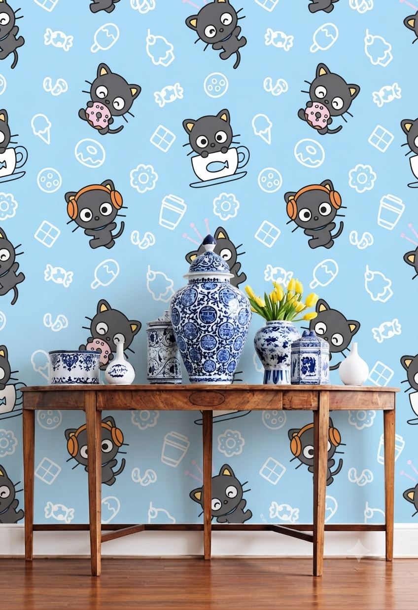 Classic Decorative Pattern Premium Wall Wallpaper.