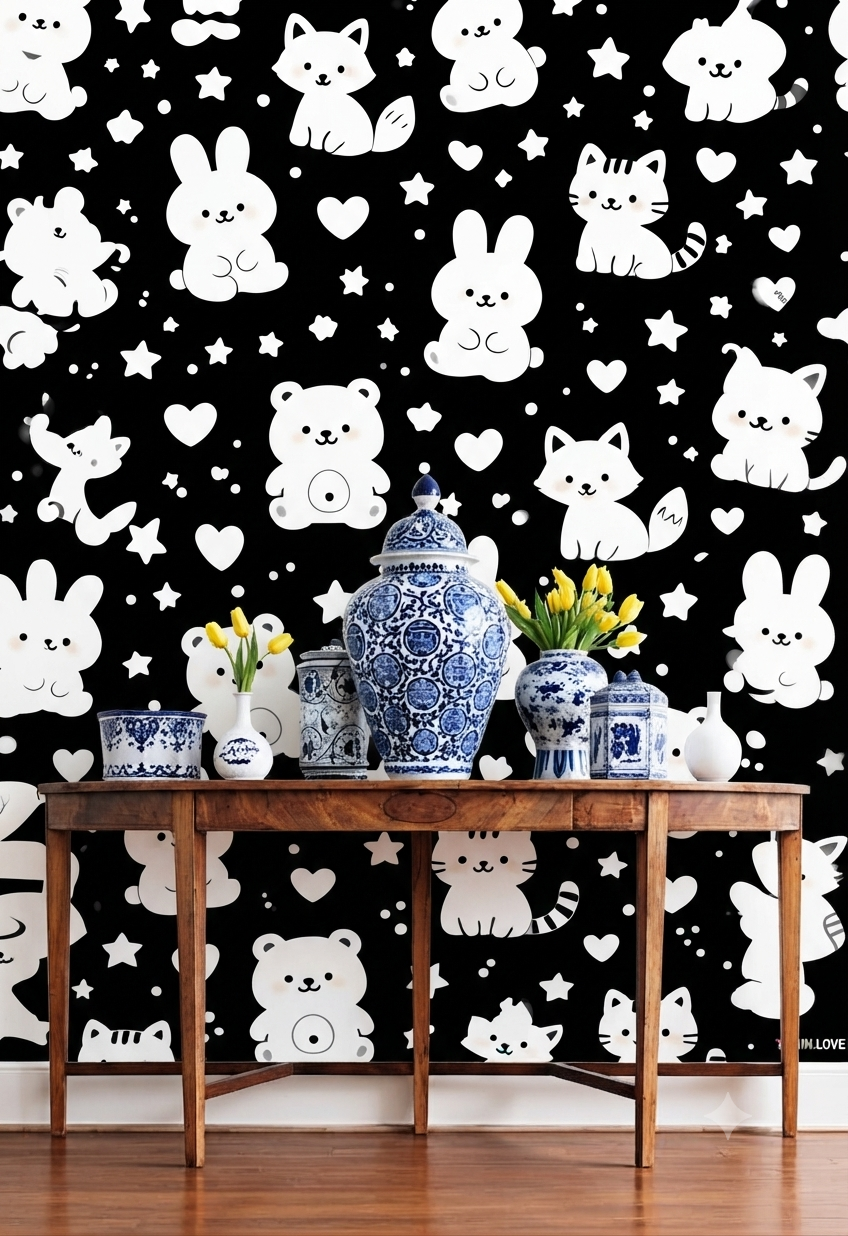 Classic Decorative Pattern Premium Wall Wallpaper.