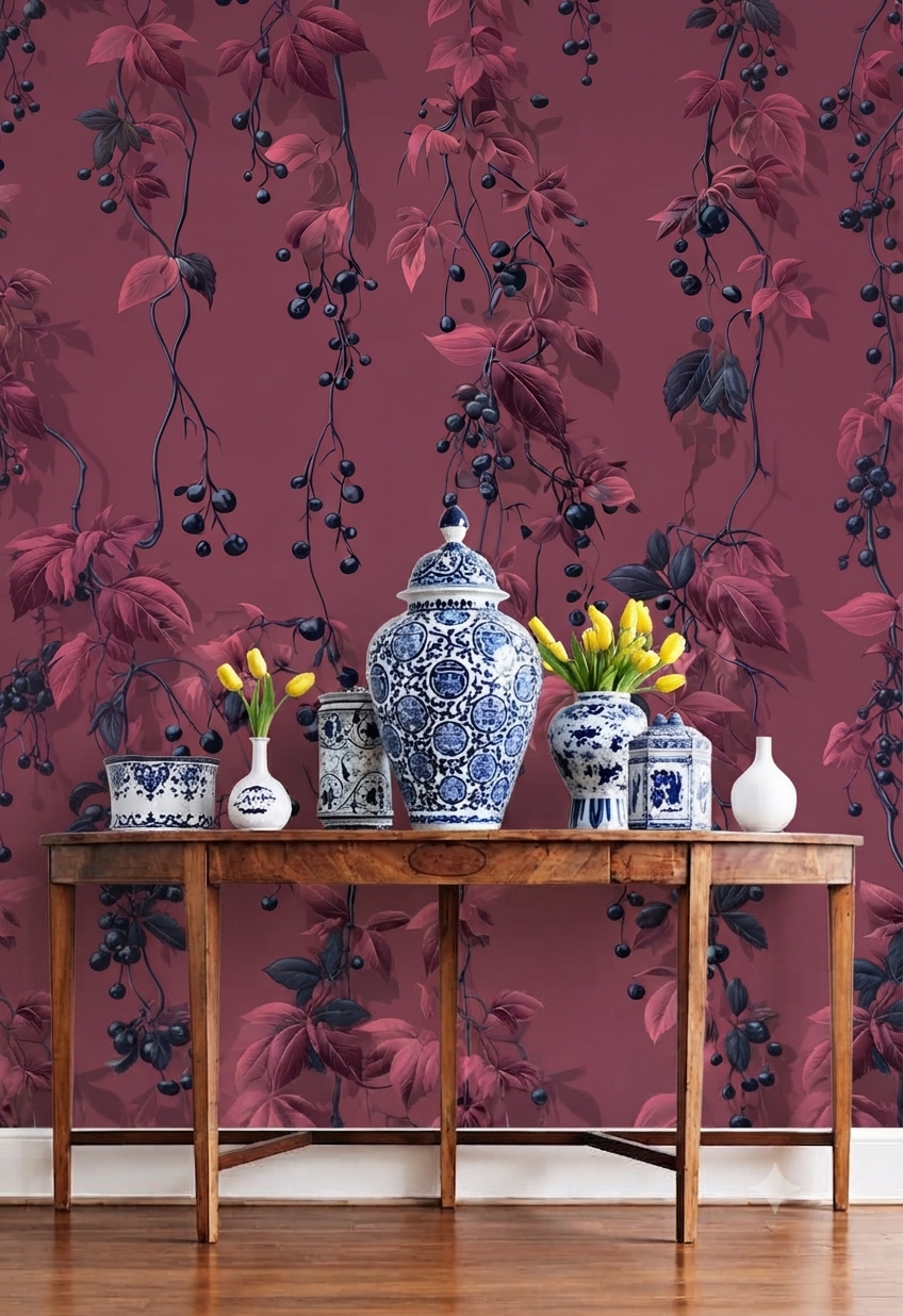 Classic Decorative Pattern Premium Wall Wallpaper