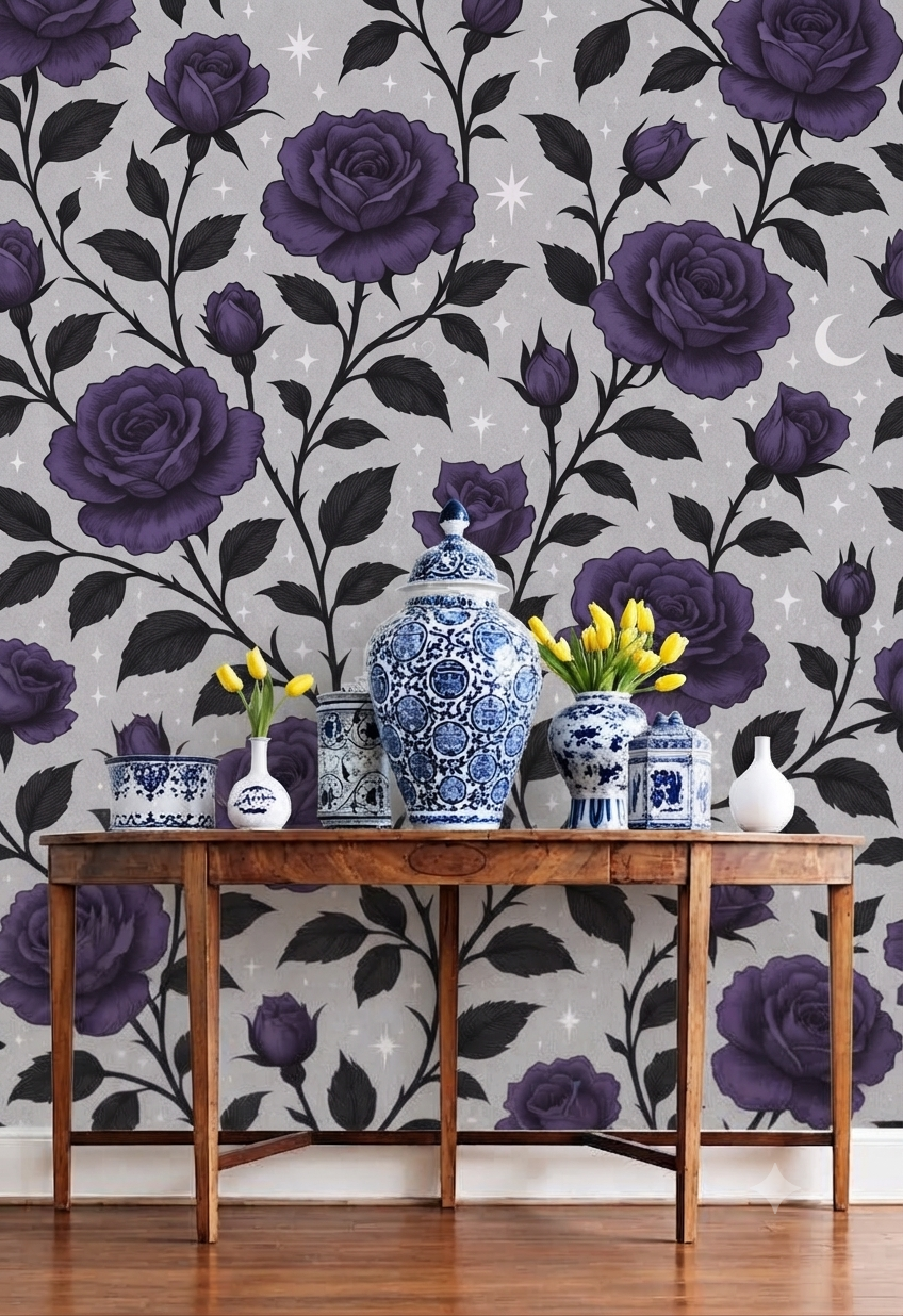 Classic Decorative Pattern Premium Wall Wallpaper