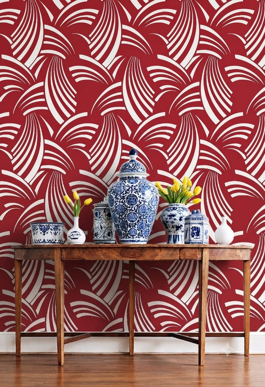 Classic Decorative Pattern Premium Wall Wallpaper.