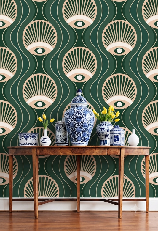 Classic Decorative Pattern Premium Wall Wallpaper.