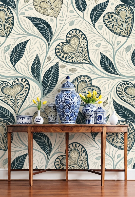 Classic Decorative Pattern Premium Wall Wallpaper.