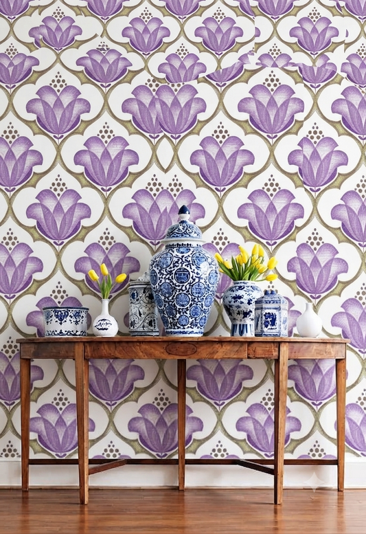 Classic Decorative Pattern Premium Wall Wallpaper.
