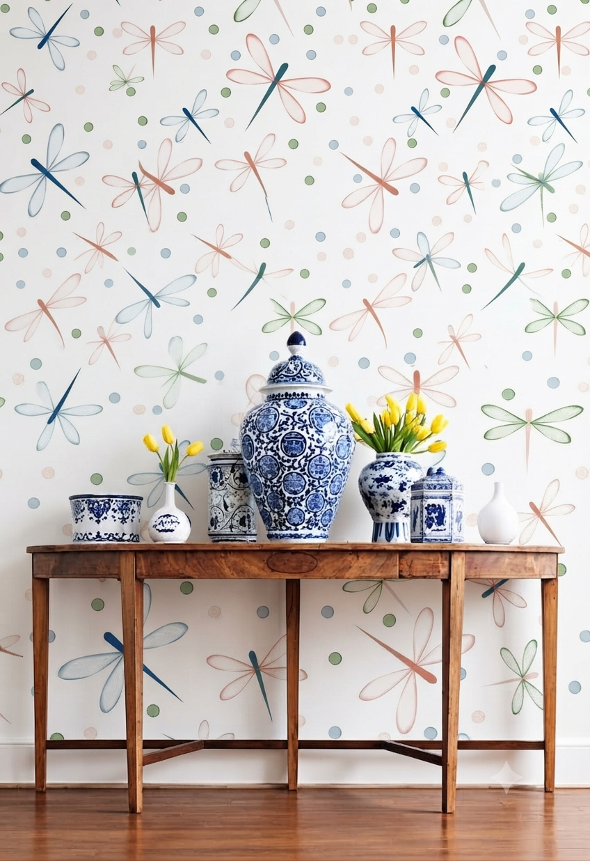 Classic Decorative Pattern Premium Wall Wallpaper.