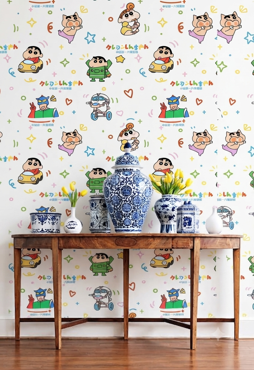 Classic Decorative Pattern Premium Wall Wallpaper.