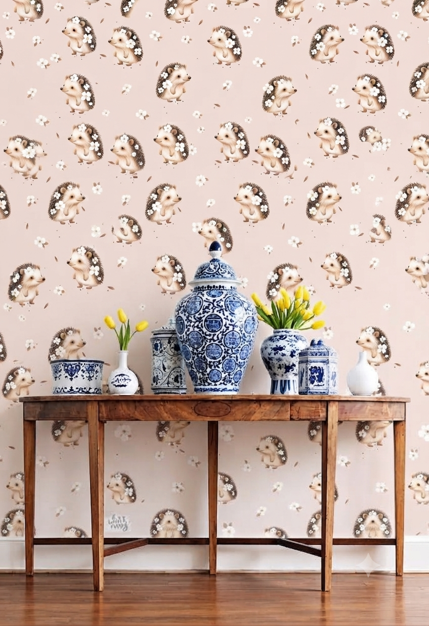 Classic Decorative Pattern Premium Wall Wallpaper.