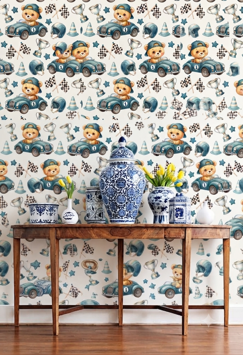 Classic Decorative Pattern Premium Wall Wallpaper.