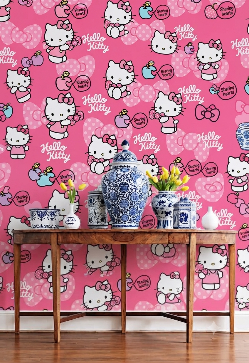 Classic Decorative Pattern Premium Wall Wallpaper.