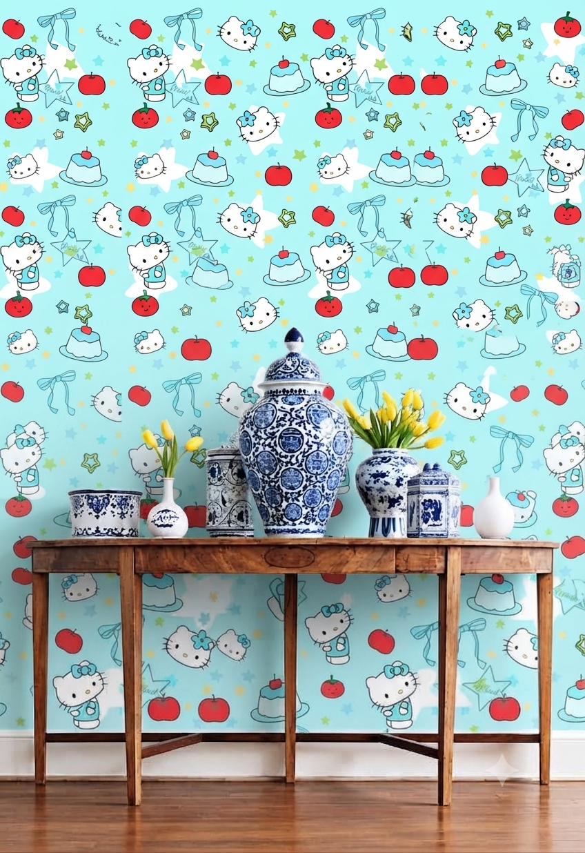 Classic Decorative Pattern Premium Wall Wallpaper.
