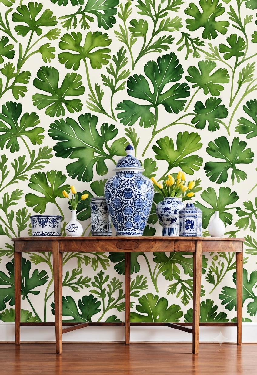 Classic Decorative Pattern Premium Wall Wallpaper