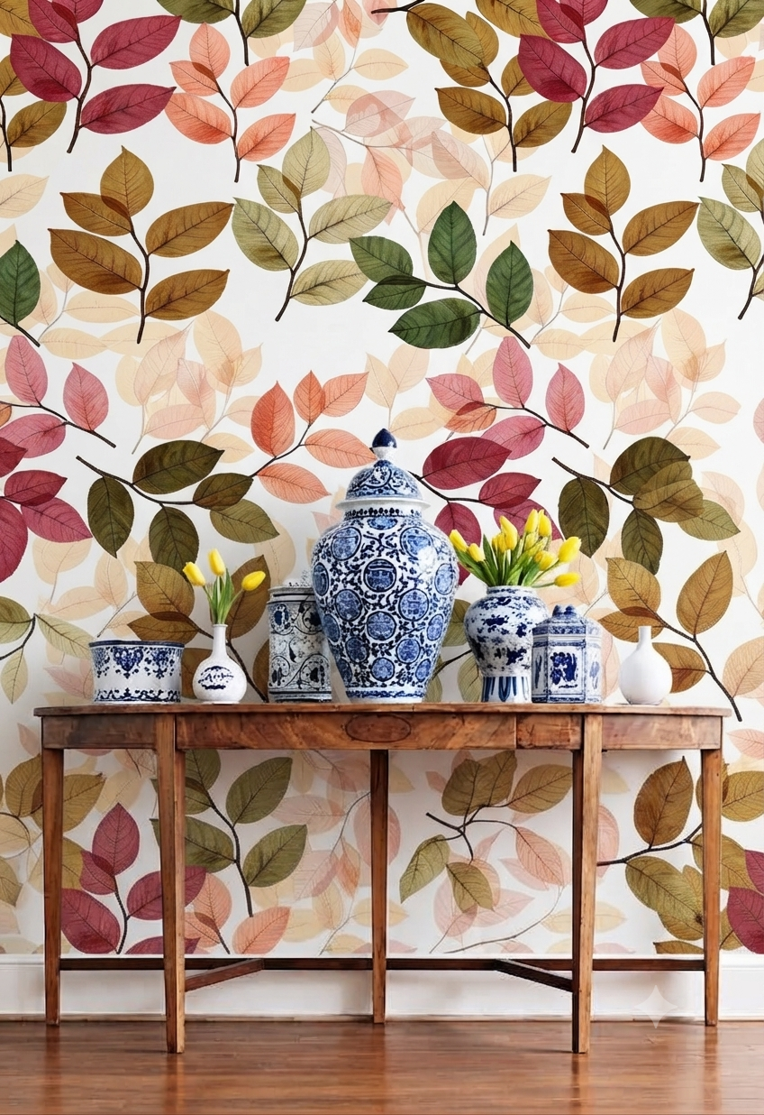 Classic Decorative Pattern Premium Wall Wallpaper