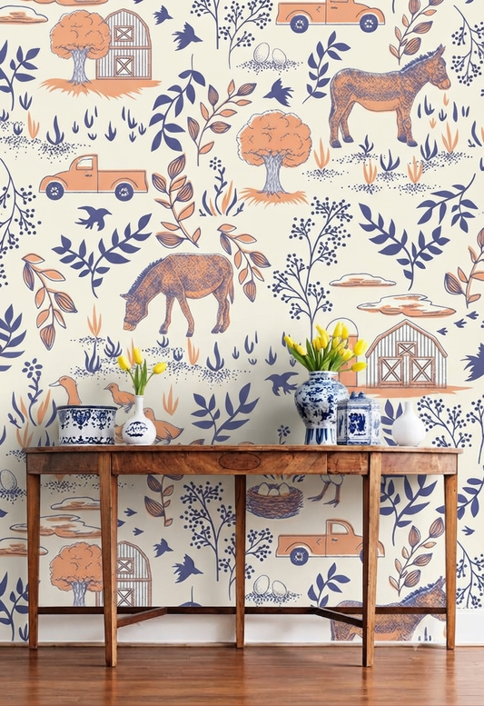 Classic Decorative Pattern Premium Wall Wallpaper