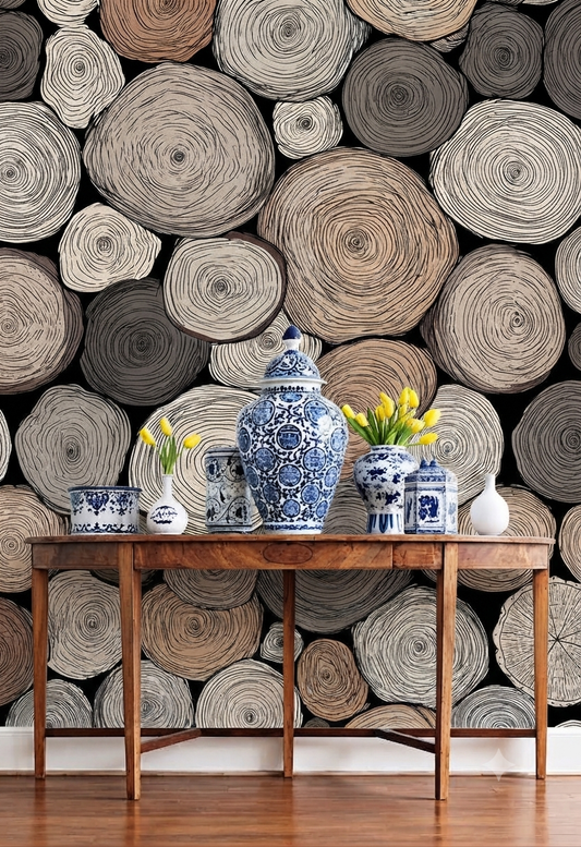 Classic Decorative Pattern Premium Wall Wallpaper.