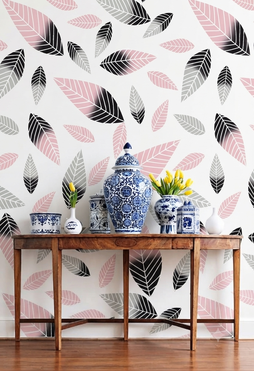 Classic Decorative Pattern Premium Wall Wallpaper.