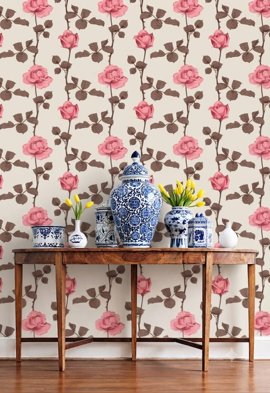 Classic Decorative Pattern Premium Wall Wallpaper.