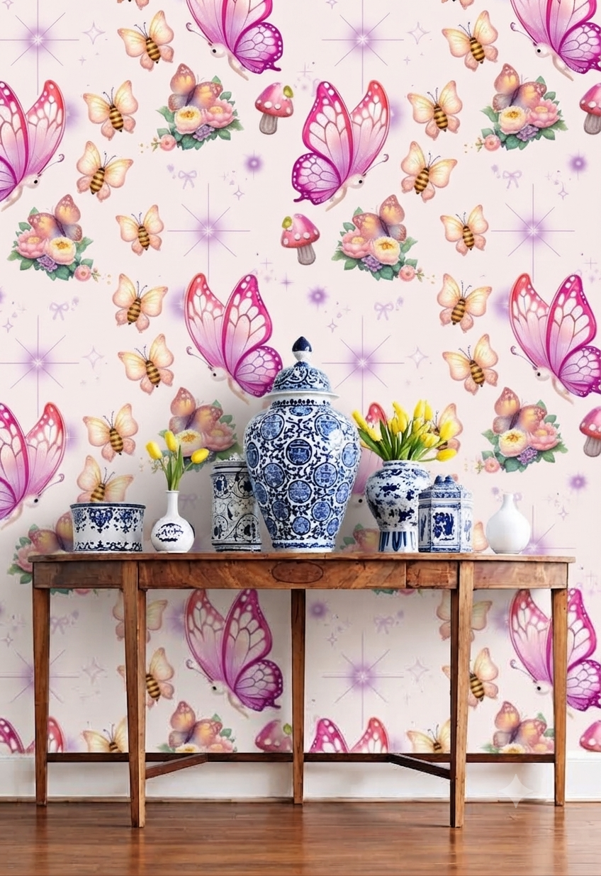 Classic Decorative Pattern Premium Wall Wallpaper.
