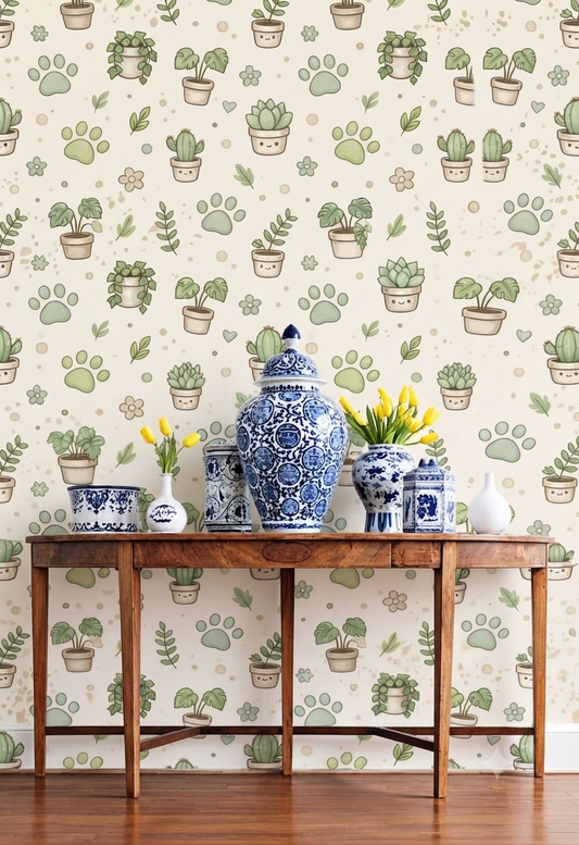 Classic Decorative Pattern Premium Wall Wallpaper.