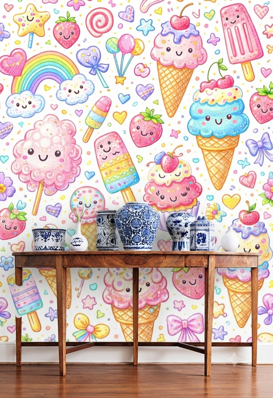 Classic Decorative Pattern Premium Wall Wallpaper.