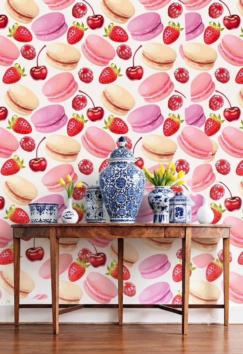 Classic Decorative Pattern Premium Wall Wallpaper.