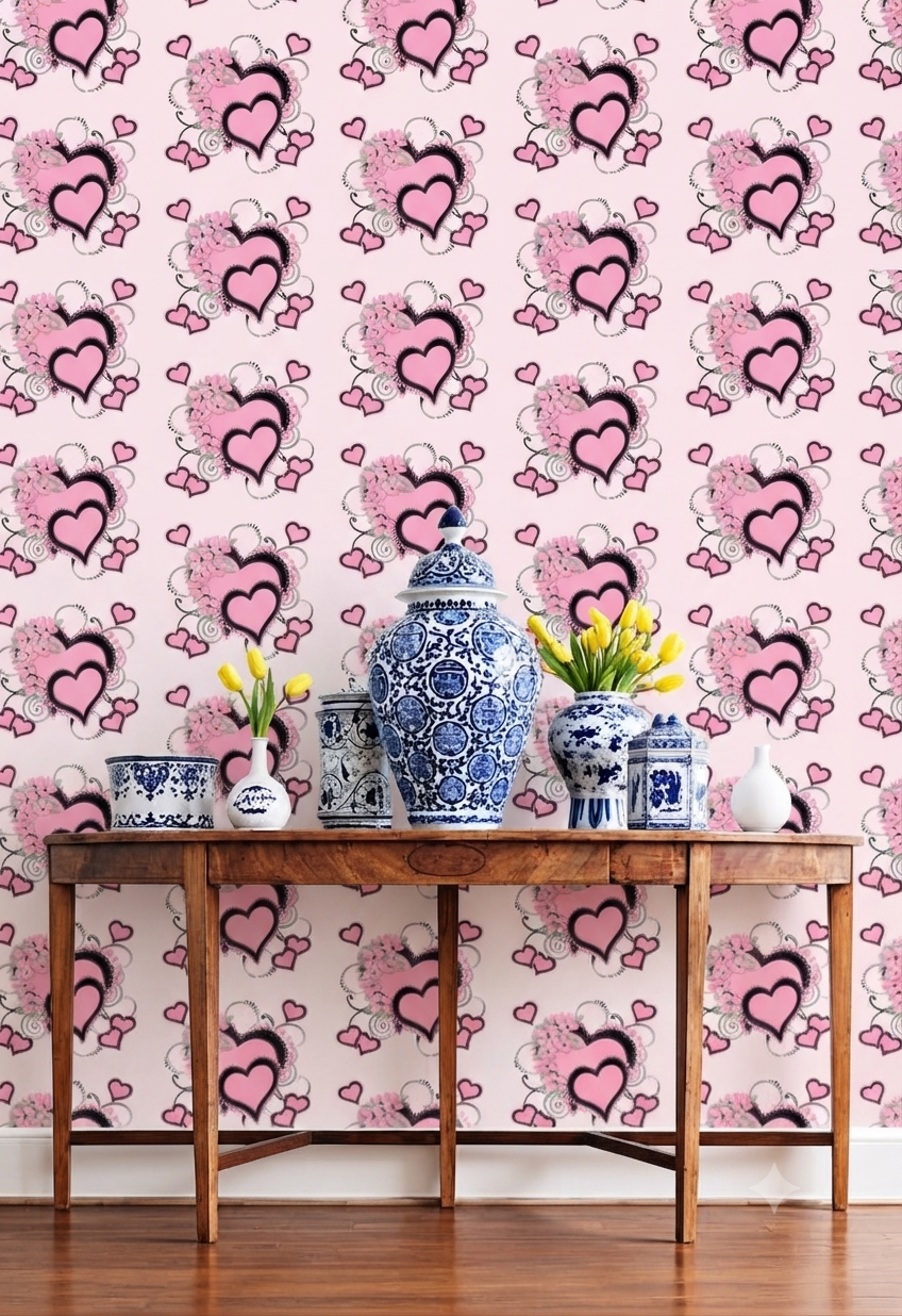 Classic Decorative Pattern Premium Wall Wallpaper.