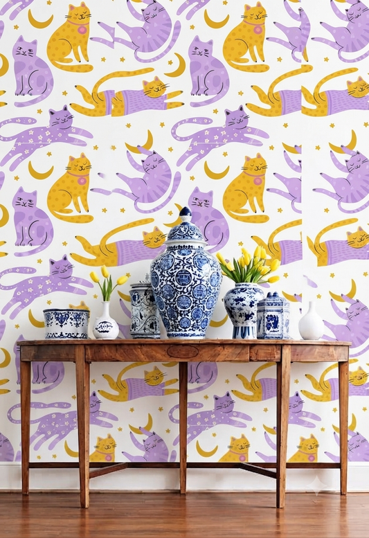 Classic Decorative Pattern Premium Wall Wallpaper.