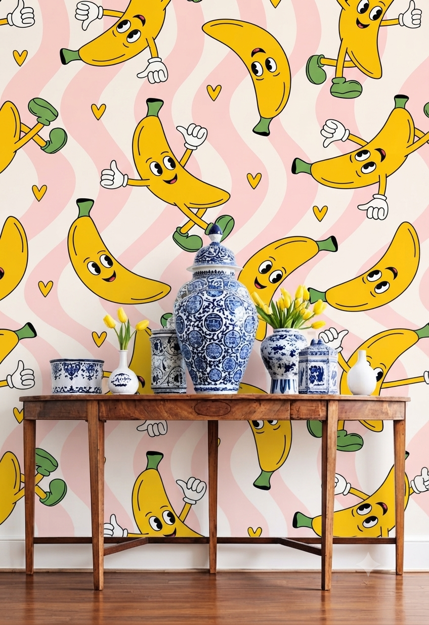 Classic Decorative Pattern Premium Wall Wallpaper.