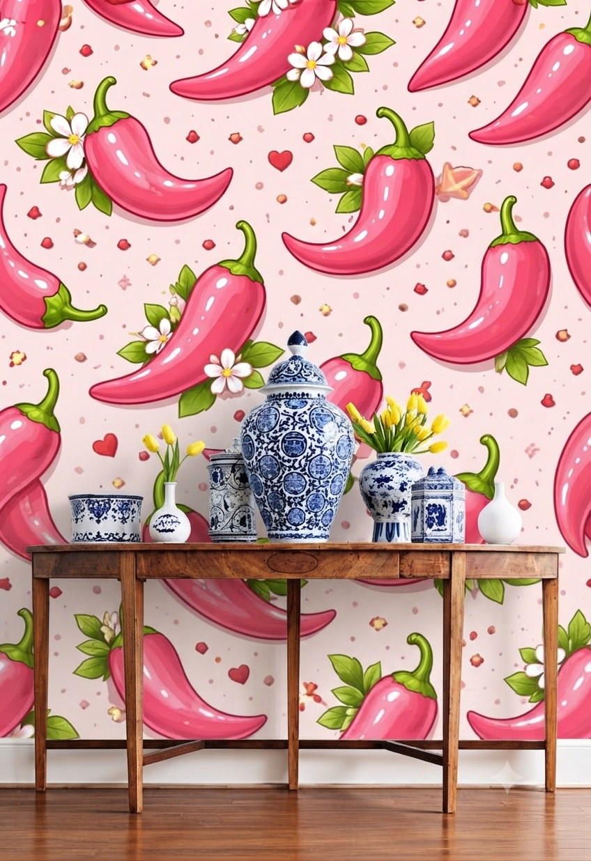 Classic Decorative Pattern Premium Wall Wallpaper.