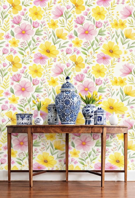 Classic Decorative Pattern Premium Wall Wallpaper.