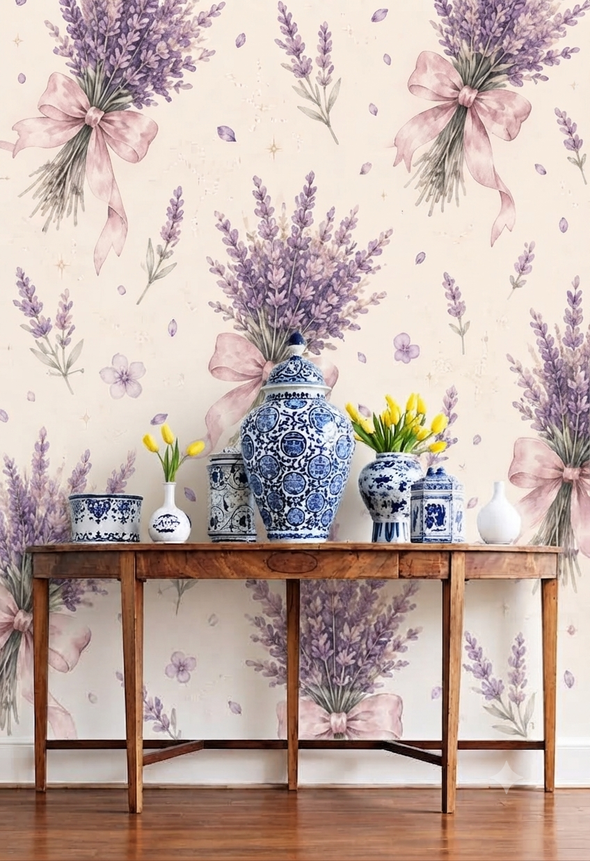 Classic Decorative Pattern Premium Wall Wallpaper.