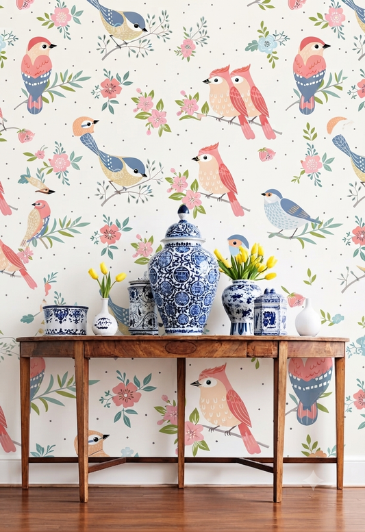 Classic Decorative Pattern Premium Wall Wallpaper.