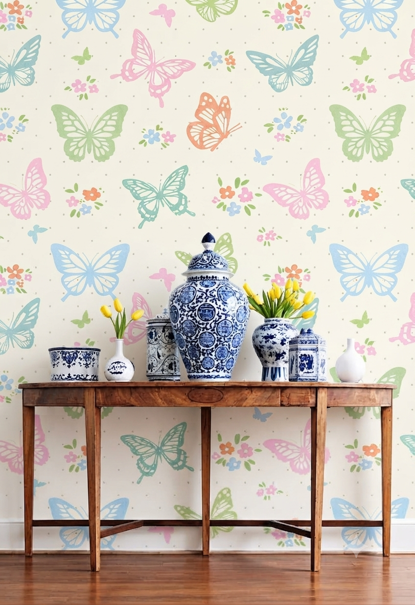Classic Decorative Pattern Premium Wall Wallpaper.