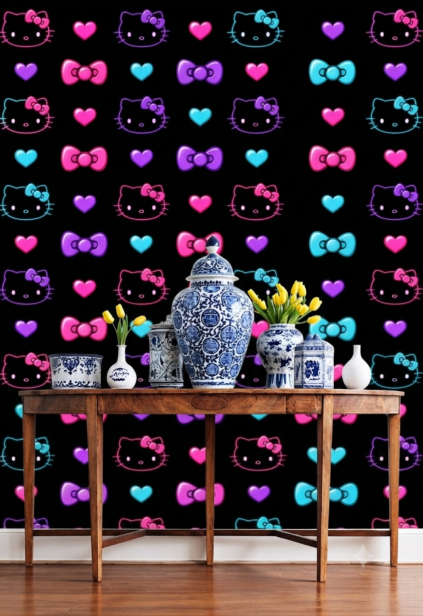 Classic Decorative Pattern Premium Wall Wallpaper.