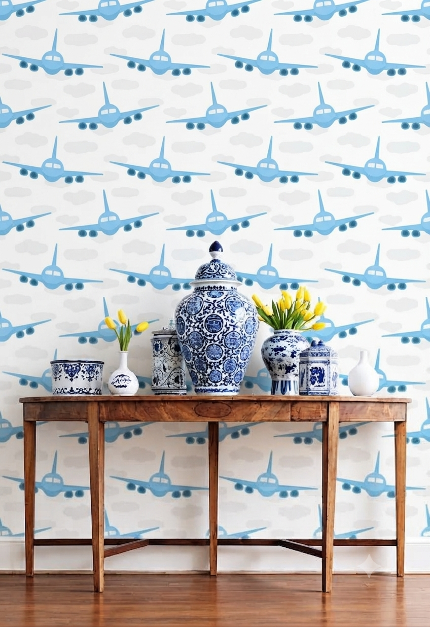 Classic Decorative Pattern Premium Wall Wallpaper.