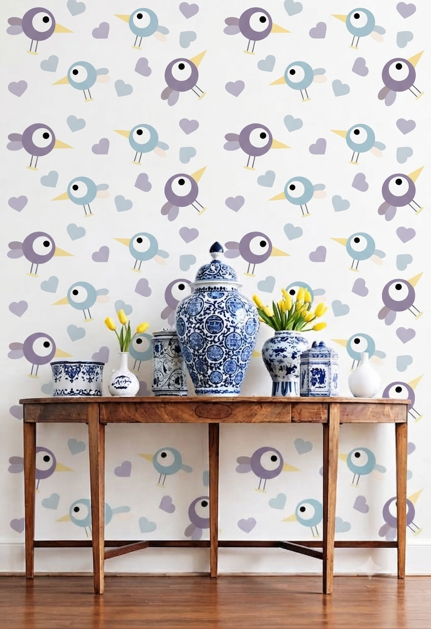 Classic Decorative Pattern Premium Wall Wallpaper.