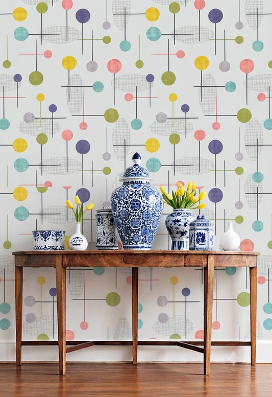 Classic Decorative Pattern Premium Wall Wallpaper.