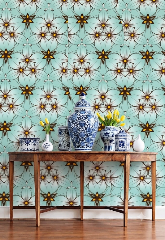 Classic Decorative Pattern Premium Wall Wallpaper.