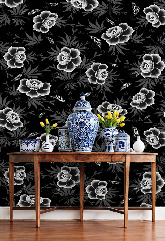 Classic Decorative Pattern Premium Wall Wallpaper.
