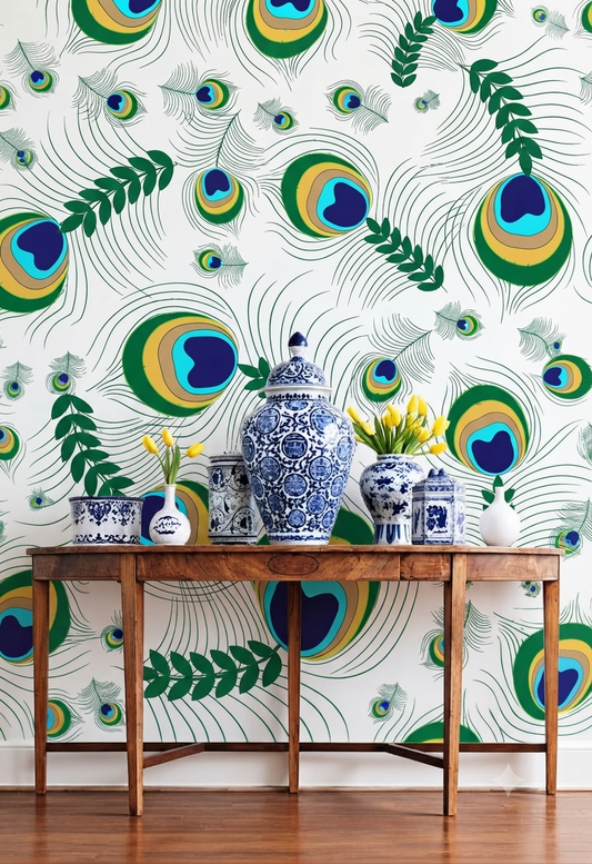 Classic Decorative Pattern Premium Wall Wallpaper.