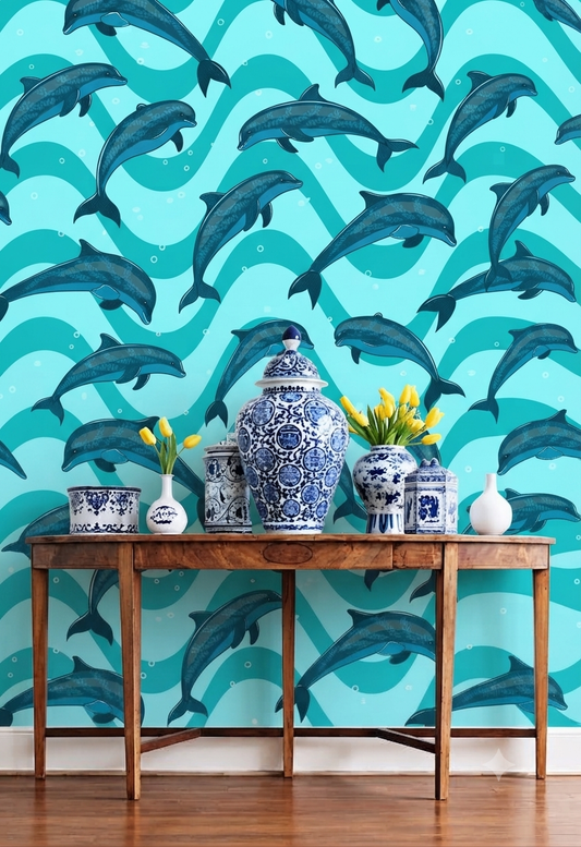 Classic Decorative Pattern Premium Wall Wallpaper.