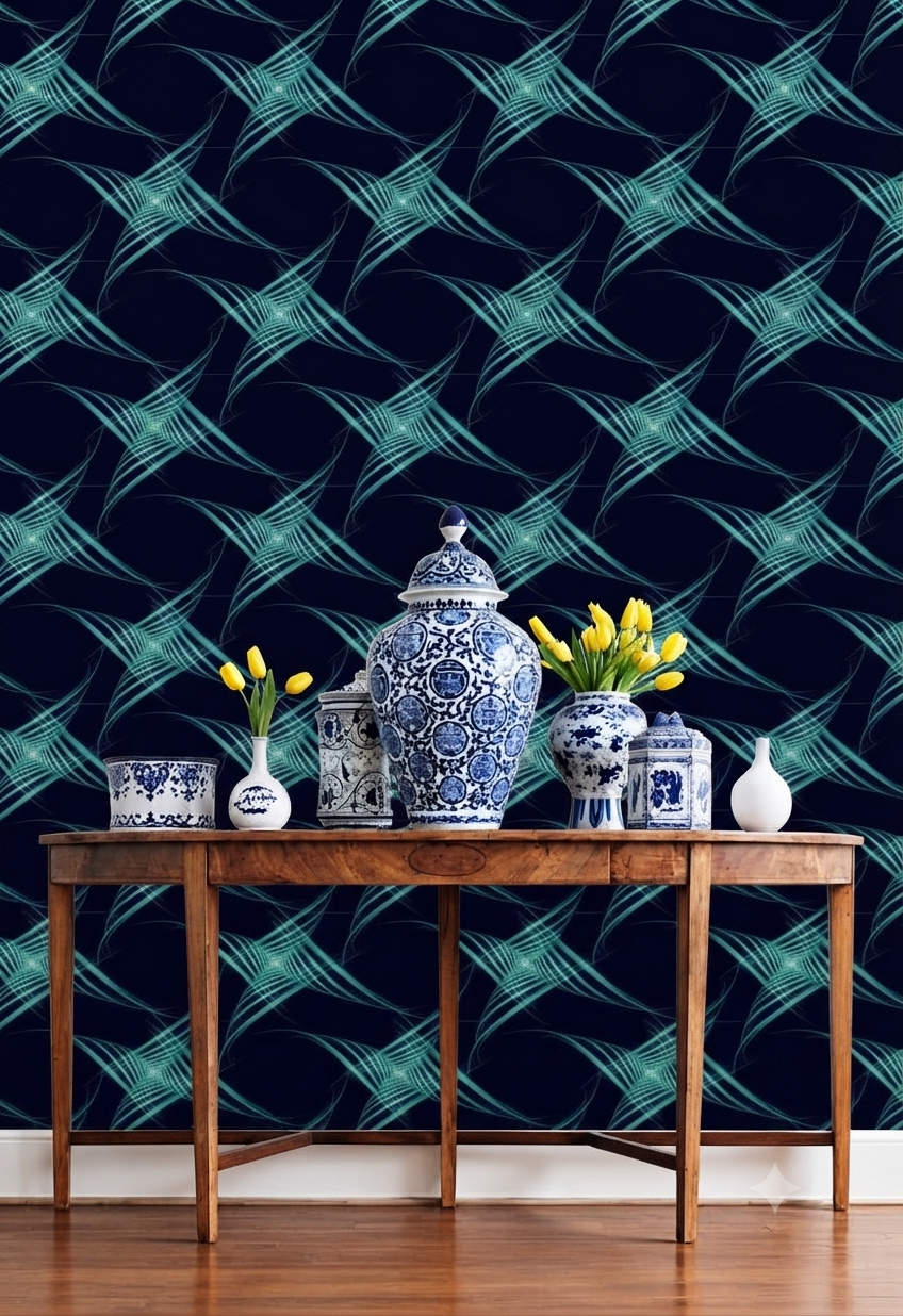 Classic Decorative Pattern Premium Wall Wallpaper.