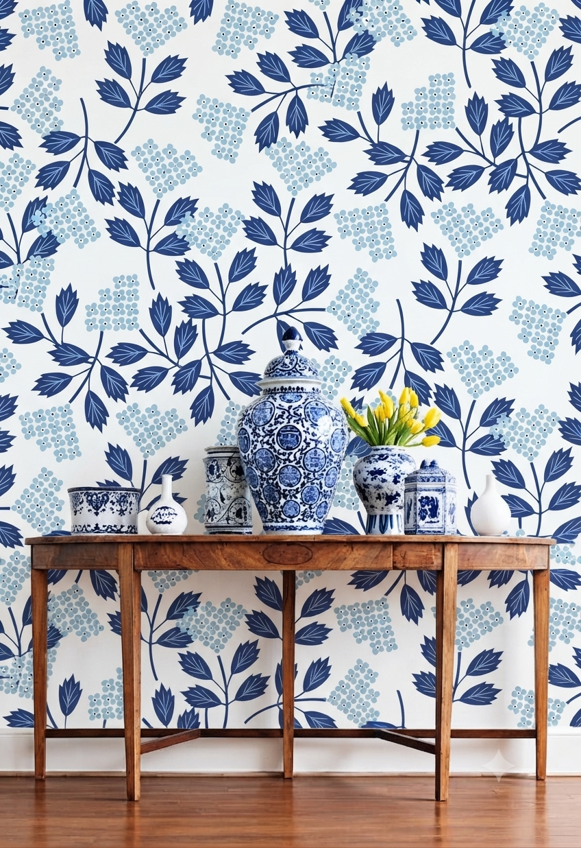 Classic Decorative Pattern Premium Wall Wallpaper.