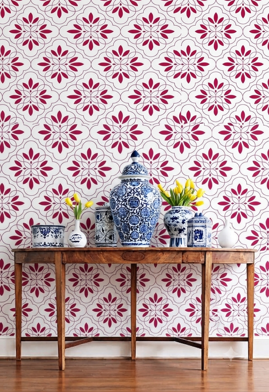 Classic Decorative Pattern Premium Wall Wallpaper.